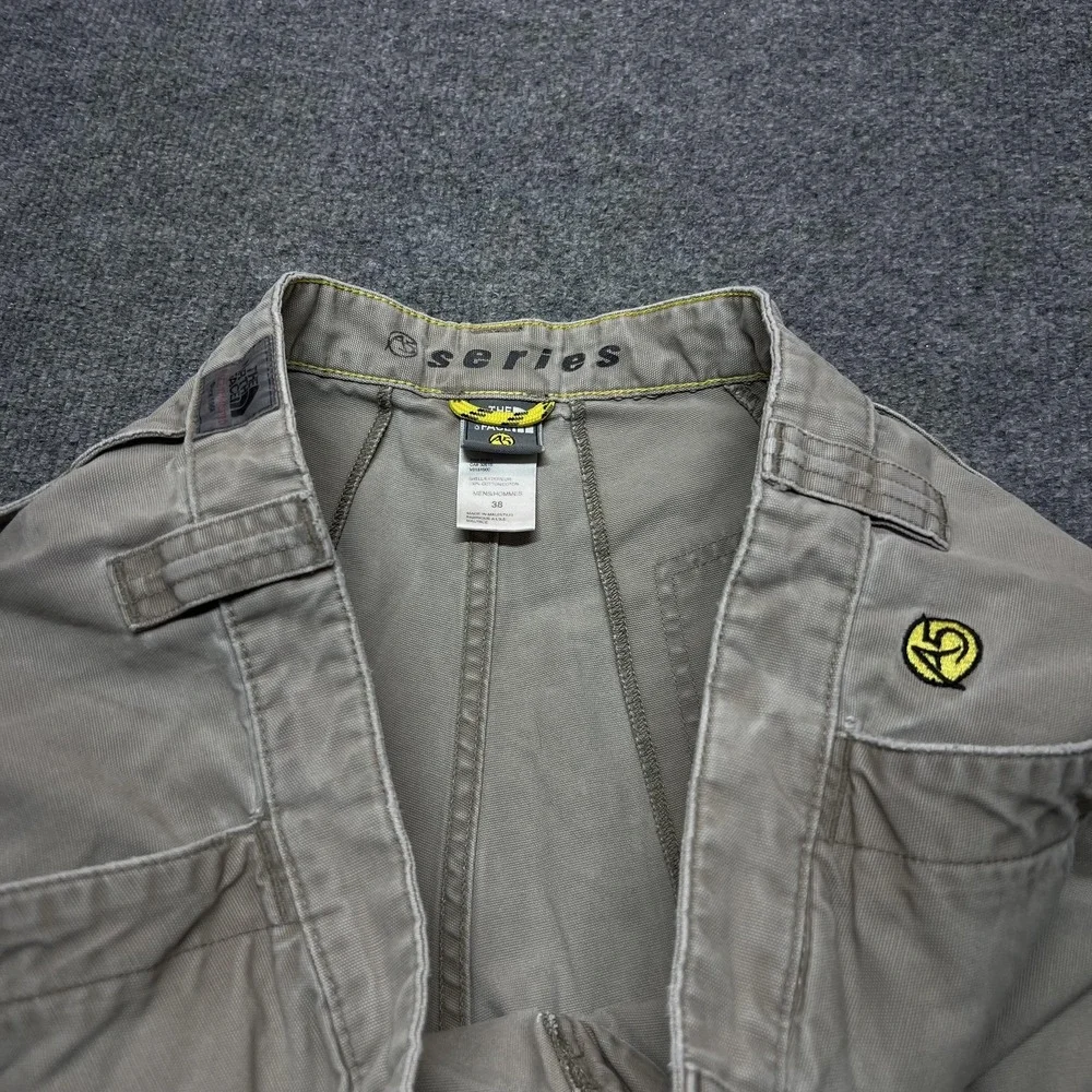 The North Face A5 Series Pants Mens 38 Beige Canvas Khakis Relaxed Fit Casual